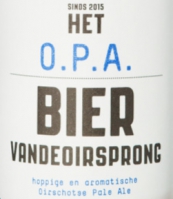 Vandeoirsprong O.P.A. Logo